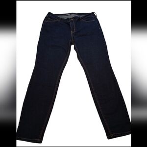 Old Navy Women's Dark Indigo Skinny Jeans Size 14
